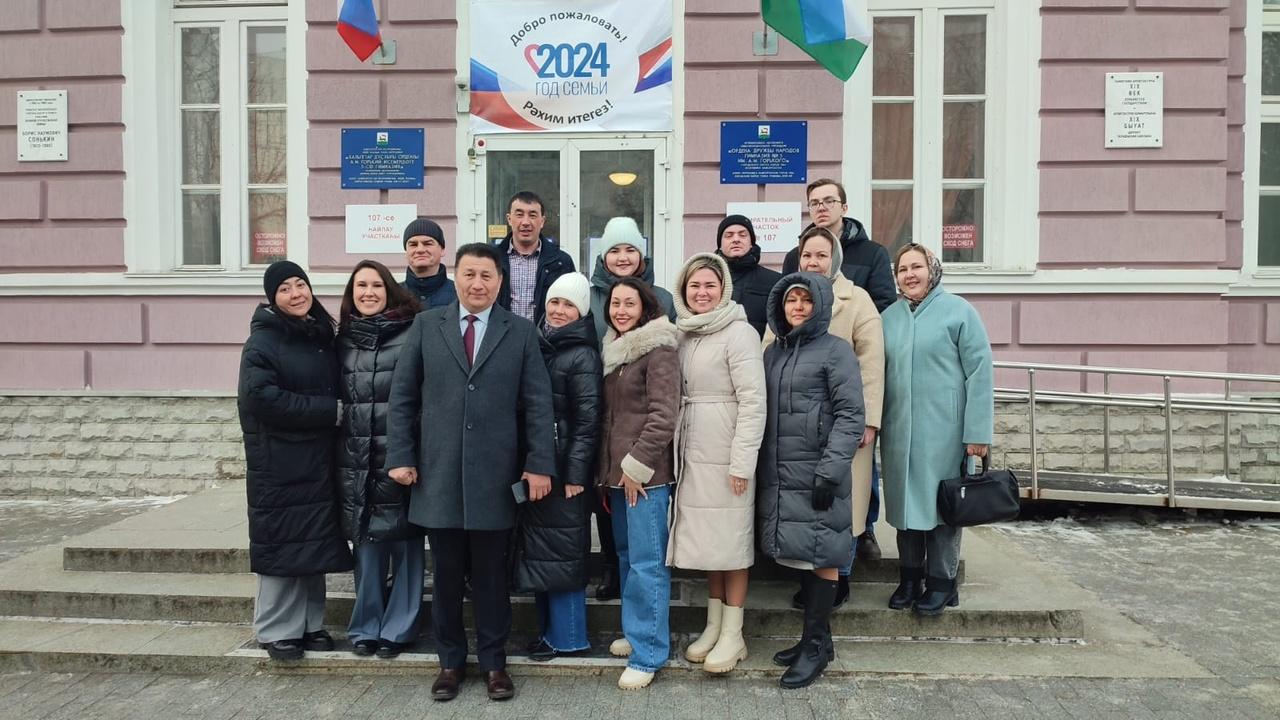 Сотрудники Национального музея Республики Башкортостан и его филиалов активно участвуют в выборах Президента Российской Федерации